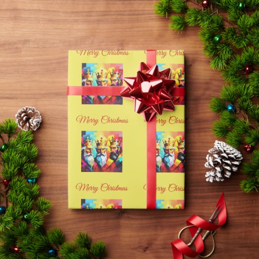 Drei Könige Geschenkpapier (Feiertagsgeschenk)