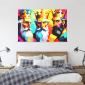 Drei Könige Leinwanddruck (Insitu (Schlafzimmer))