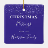 Drei Könige Personalisiert Keramikornament (Rückseite)