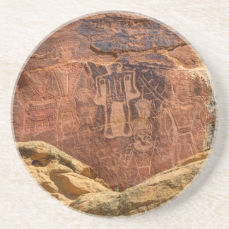 Drei Könige Petroglyph - Mcconkie Ranch - Utah Getränkeuntersetzer