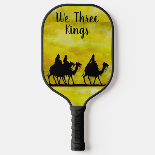 Drei Könige Pickleball Paddle (Vorderseite)