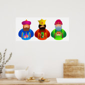 Drei Könige Poster (Küche)