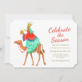 Drei Könige | Saison | Gold-Glitzer | Aufforderung Einladung