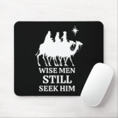Drei Könige Weisen suchen ihn noch Mousepad (Mit Mouse)