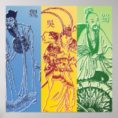 Drei Königreiche Poster (Vorne)