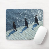 Drei Kormorane Mousepad (Mit Mouse)