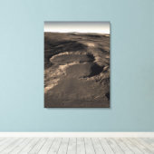 Drei Krater im östlichen Hellasgebiet M Leinwanddruck (Insitu (Holzboden))