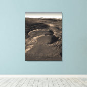 Drei Krater im östlichen Hellasgebiet M Leinwanddruck (Insitu (Holzboden))