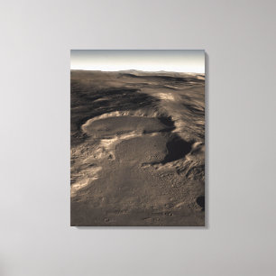 Drei Krater in der Ostgriechenland-Region von M Leinwanddruck