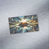 Drei Kreuze am See Magnetische Visitenkarte (Beispiel)