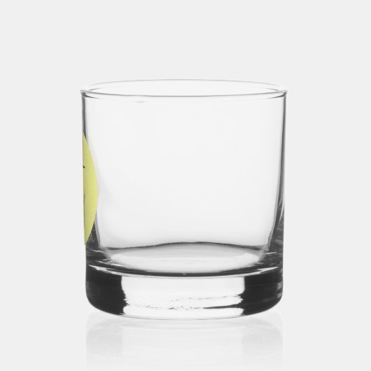 Drei Kreuze auf Calvary Gelb Whiskyglas (Links)