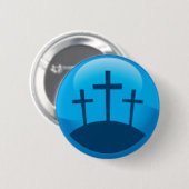 drei Kreuze Button (Vorne & Hinten)