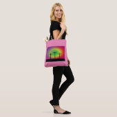 Drei Kreuze leuchten Tasche (Am Model)