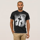 DREI KREUZE MIT FISCH-T - SHIRT (Vorne ganz)