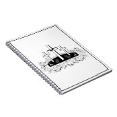 Drei Kreuze Notebook Notizblock (Rechte Seite)