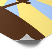 Drei Kreuze Poster (Ecke)