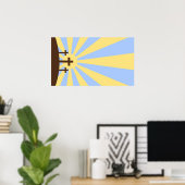 Drei Kreuze Poster (Heimbüro)