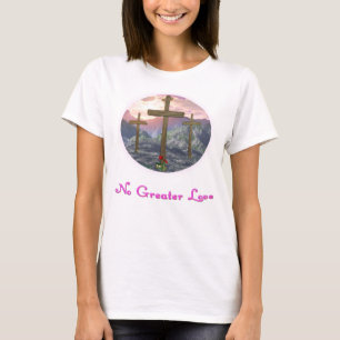 Drei Kreuzungen Christlicher T - Shirt