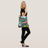 Drei Krokodile Tasche (Am Model)