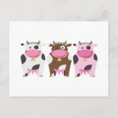 Drei Kühe Postkarte (Vorderseite)
