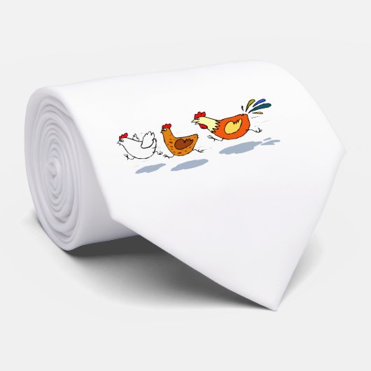 Drei Küken Krawatte (Gerollt)