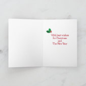 Drei Labradoren und Ornamente Weihnachten (Innenseite)