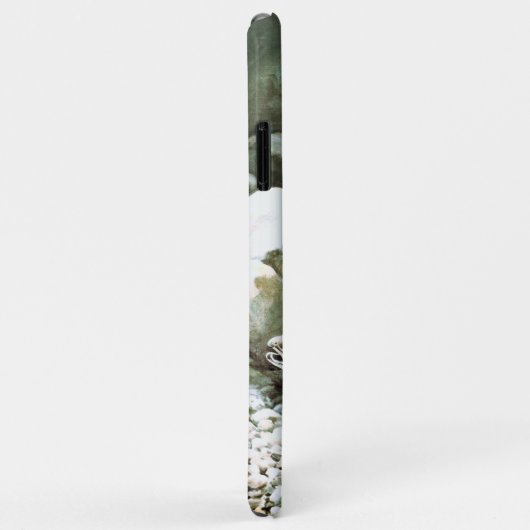 Drei Lachsfische schwimmen unter Wasser Case-Mate iPhone Hülle (Hinten/Rechts)