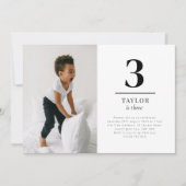 Drei Landschaften Foto Einladung (Vorderseite)