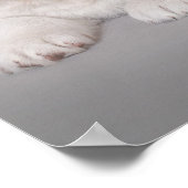 Drei Landseer Welpen Poster (Ecke)