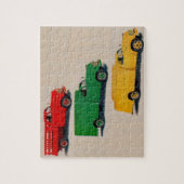 drei Lastkraftwagen der 40er Jahre Puzzle (Vertikal)