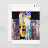 Drei Lebensjahre, Gustav Klimt Postkarte (Vorne/Hinten)