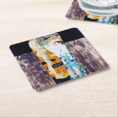 Drei Lebensjahre, Gustav Klimt Rechteckiger Pappuntersetzer (angewinkelt)