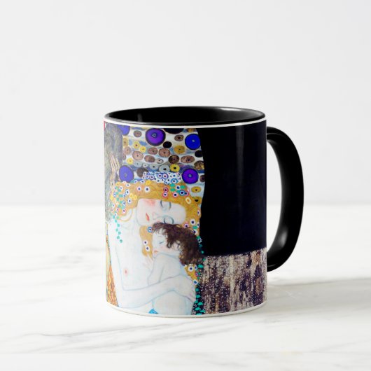 Drei Lebensjahre, Gustav Klimt Tasse (VorderseiteRechts)