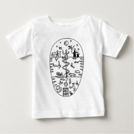 Drei Lebensschichten Baby T-shirt