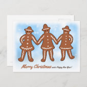 Drei Lebkuchenmänner Weihnachten 2006 (Vorne/Hinten)