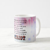 Drei Leute, denen man nie trauen kann; Kaffeetasse (VorderseiteRechts)