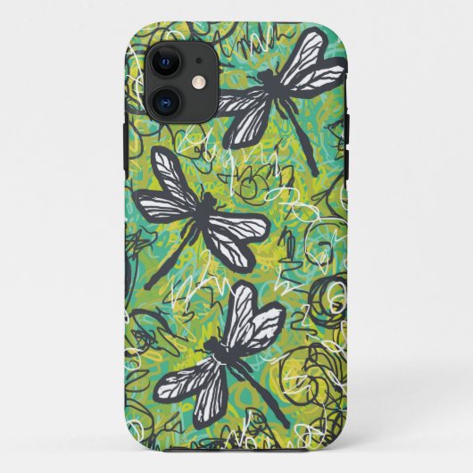 Drei Libellen, Kunst-Fall für das iphone 5 Case-Mate iPhone Hülle (Rückseite)