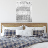 Drei Lieder Leinwanddruck (Insitu (Schlafzimmer))