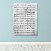 Drei Lieder Leinwanddruck (Insitu (Holzboden))
