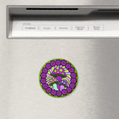 Drei Lila Mushrooms Magnet (In Situ (Geschirrspüler))