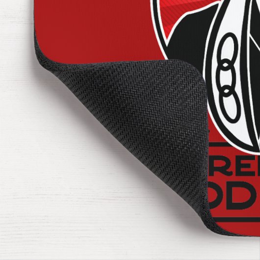 Drei Links Odd Cast Mousepad (Ecke)