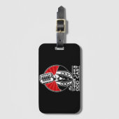 Drei Links Offerte Gepäckmarke Gepäckanhänger (Vorderseite Vertikal)