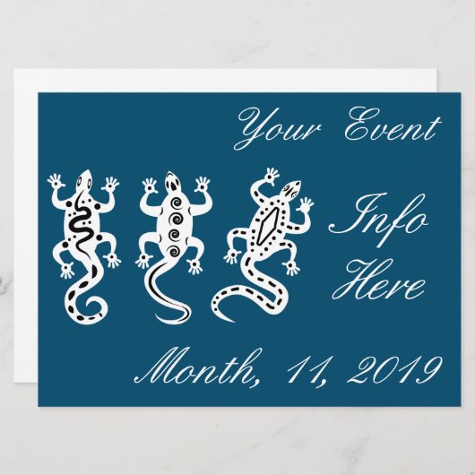 Drei Lizards Thunder_Cove Südwest Style (Vorne/Hinten)