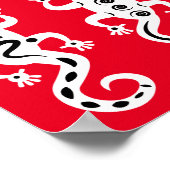 Drei Lizards Thunder_Cove Südwest Style Poster (Ecke)