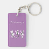 Drei Lizards Thunder_Cove Südwest Style Schlüsselanhänger (Rückseite)