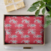 Drei Lizards Thunder_Cove Südwest Style Seidenpapier (Geschenk)