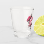 "Drei Löffler" Schnapsglas (Links)