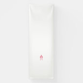 Drei Lollipops in Rot- und Rosatönen Banner (Vertikal)