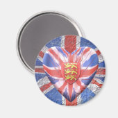 Drei Löwen Magnet (Vorderseite/Rückseite)