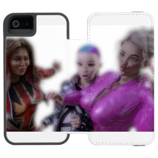 Drei lustige Damen Incipio Watson™ iPhone 5 Geldbörsen Hülle